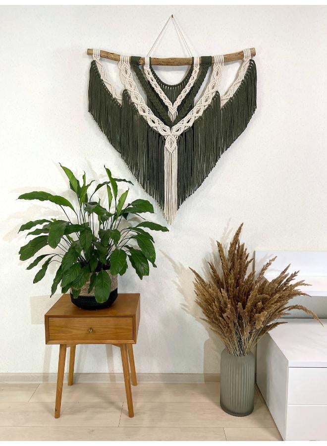 انتيكيانو مكرمية معلقة على الحائط، على الطراز البوهيمي - Image 4