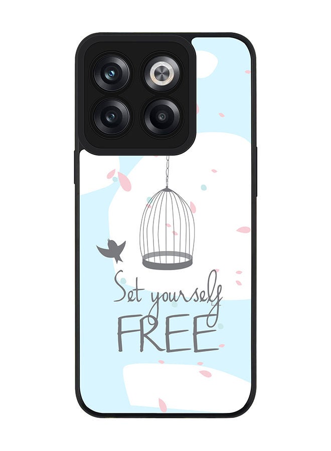 Stylizedd Rugged Black edge case for OnePlus 10T Slim fit Soft Case Flexible Rubber Edges Anti Drop TPU Gel Thin Cover - Set Yourself Free - Image 1