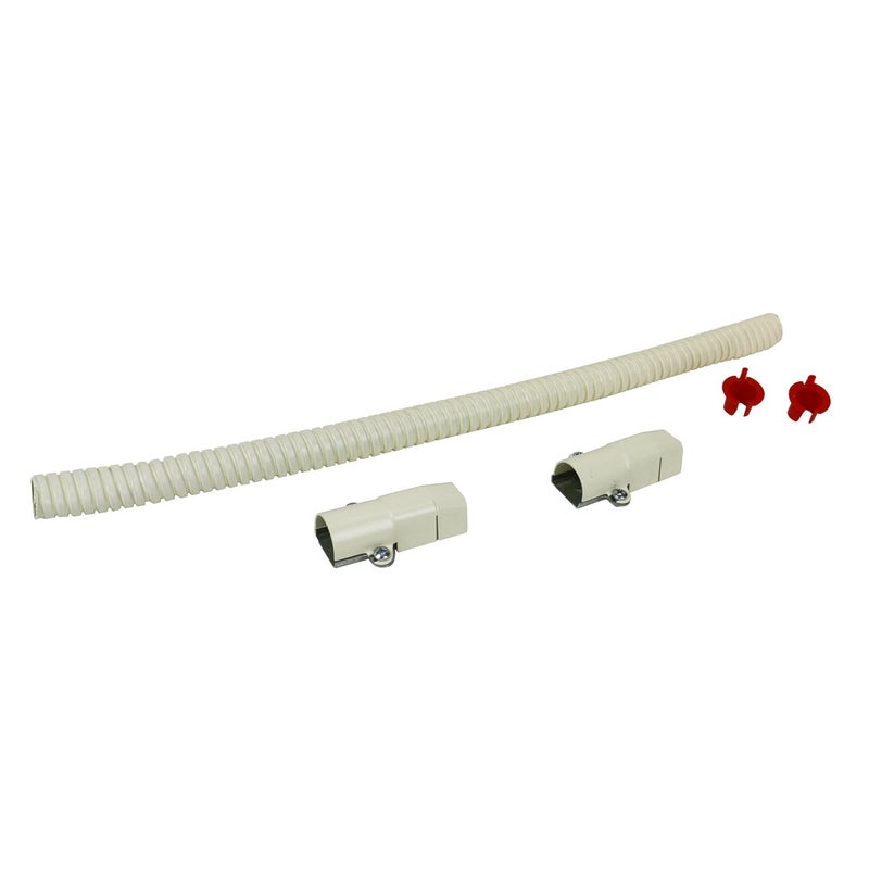 WIREMOLD Legrand Wiremold V5700F Metal Raceway for Extending Power, 500 and 700 Series, Flexible Section, Ivory (1 Pack) - Image 5