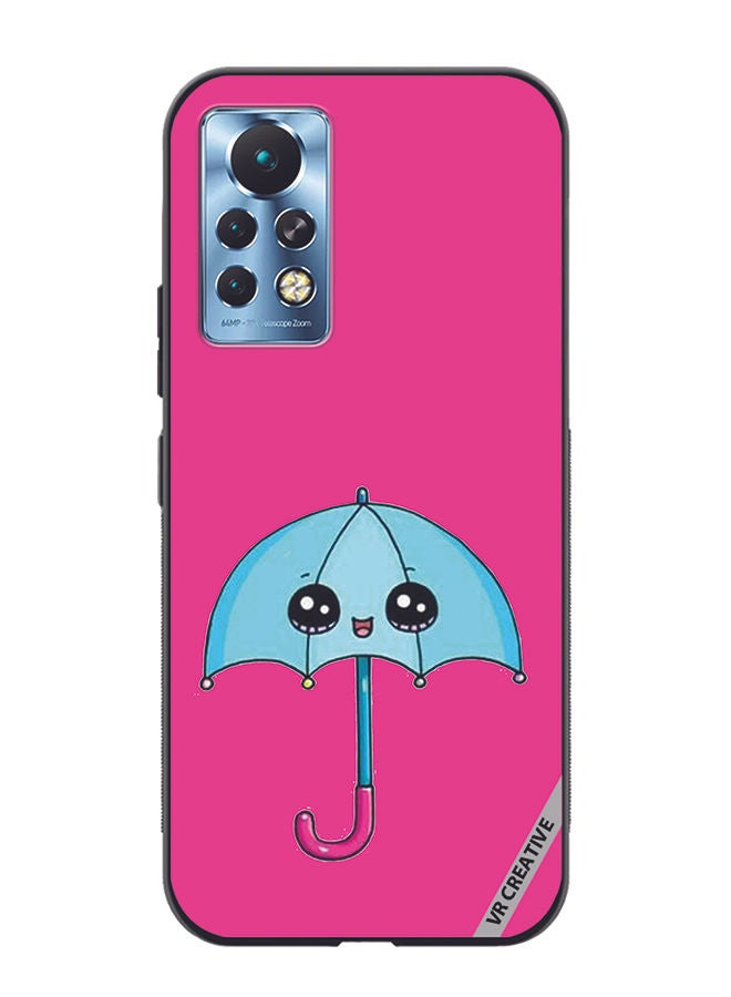 VR CREATIVE Protective Case Cover For Infinix Note 11 Pro Umbrella Design Multicolour - Image 1