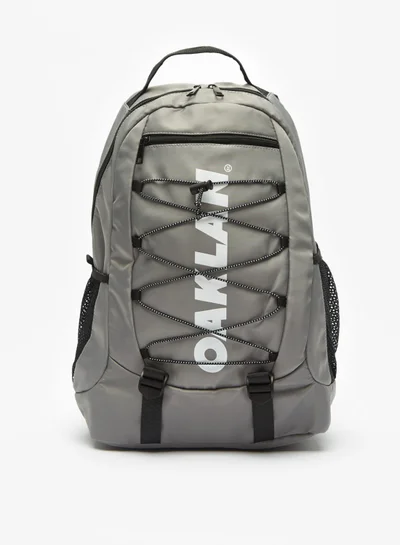 Oaklan by Shoexpress Oaklan by Shoexpress Logo Print Backpack By Shoexpress
