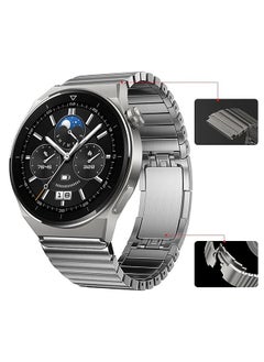 Dado Stainless steel Replacement band No Gap Compatible with Huawei GT3 PRO Watch  - Image 2
