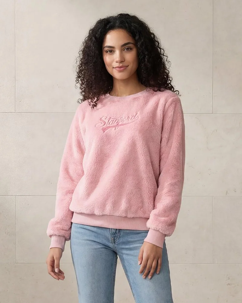 Redtag Women Assorted Placement Print Long Sleeve Sweatshirt