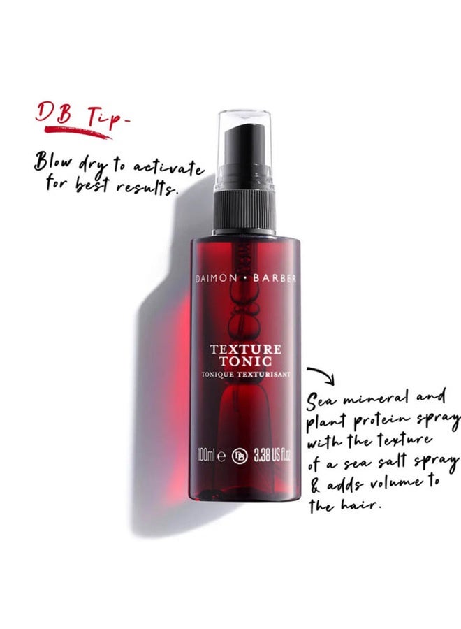 Daimon Barber Texture Tonic 100ml – Volumizing Hair Spray for Texture, Lift & Natural Hold with Lightweight Finish - Image 5