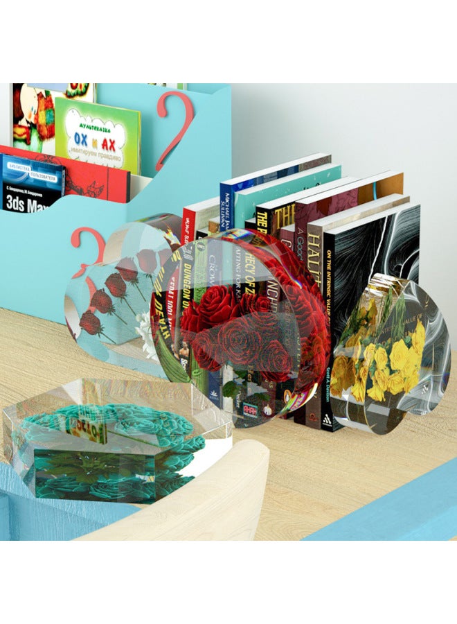 Diy Crystal Drip Silicone Mold Round Hexagonal Display Stand Bookshelf Silicone Mold Recommended Use Kitchen Utensils-Specifications:Large Round Body Mold - Image 5