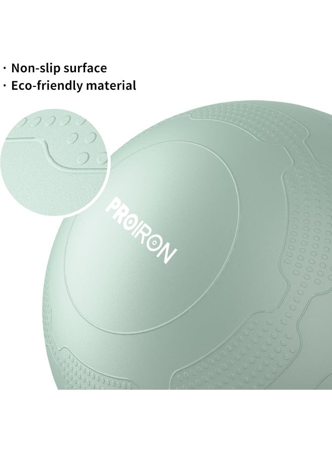 PROIRON Exercise Ball Anti-Burst Yoga Ball Chair with Quick Pump Slip Resistant Gym Ball - Image 2