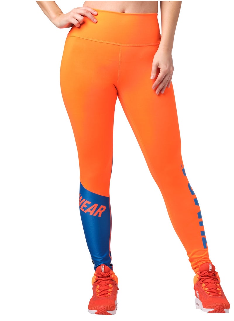 Zumba - EST. 2001 High Waisted Ankle Leggings - Image 1