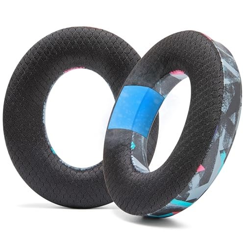 WC Freeze Momentum 4 Cooling Gel Earpads for Sennheiser Momentum 4 Wireless HDB 630 Headphones by Wicked Cushions Boost Comfort Thickness Sound Isolation for Epic Listening 90s Black - Image 1