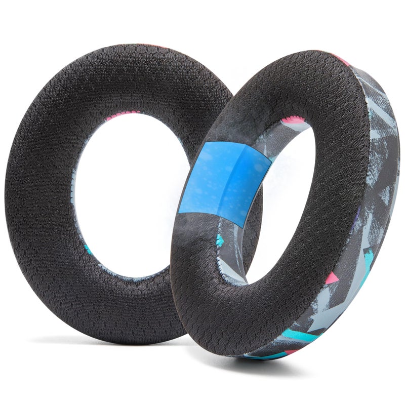 WC Freeze Momentum 4 Cooling Gel Earpads for Sennheiser Momentum 4 Wireless HDB 630 Headphones by Wicked Cushions Boost Comfort Thickness Sound Isolation for Epic Listening 90s Black - Image 2