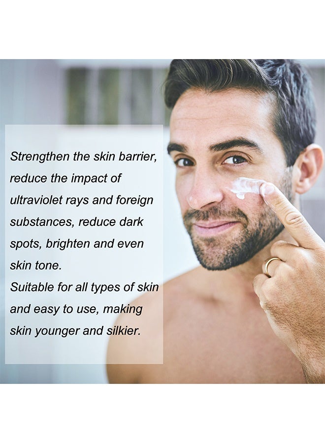 East Moon Men's AgeRevive Collagen Cream, Fade Fine Lines, Tighten Skin, Age Rewind Wrinkles Smoothing Gel, Day And Night Skin Care Moisturizing And Tightening Lotion 30G - Image 4