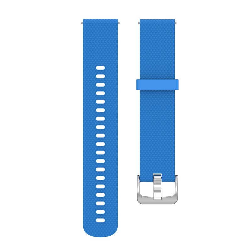 إيروريكس سوار معصم من السيليكون الملمس مقاس 22 مم لساعات Fossil Gen 5 Carlyle وGen 5 Julianna وGen 5 Garrett وGen 5 Carlyle Hr (أزرق سماوي) - Image 2