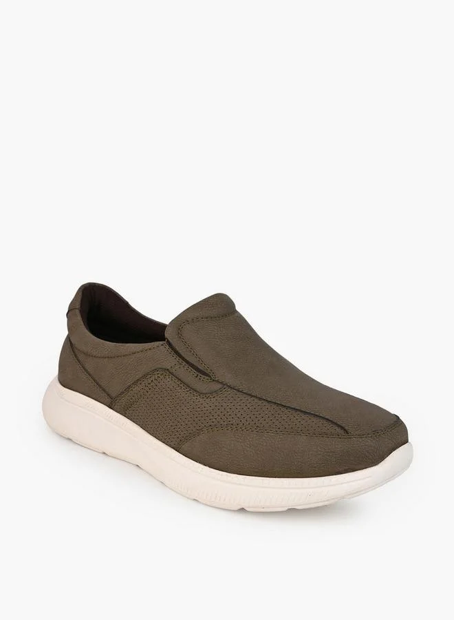 Le Confort Men Textured Slip-On Loafers
