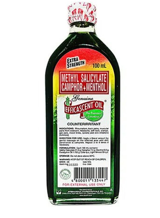 جينيون زيت ميثيل ساليسيلات الكافور المنثول الأصلي بقوة إضافية 100 مل - Image 1