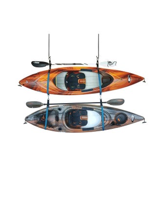 Double Kayak Storage Strap System For Indoor And Outdoor Kayak & Sup Paddle Board Hangers Comes With Paddle Clips Ps1954 Black; Turquoise - pzsku/Z44BD561E7E2DB83AFCDEZ/45/_/1694511472/eaff1617-8dd6-47e7-92d5-95f8c5174a6e