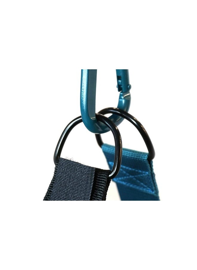 Pelican Double Kayak Storage Strap System For Indoor And Outdoor Kayak & Sup Paddle Board Hangers Comes With Paddle Clips Ps1954 Black; Turquoise  - Image 5