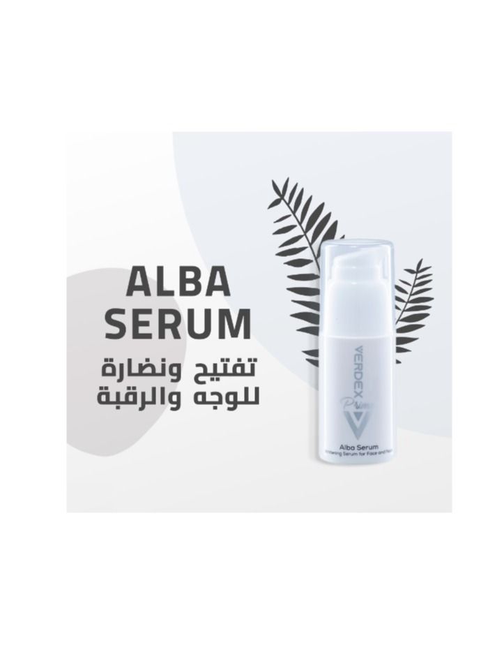 Verdex Alba Whitening Serum For Face & Neck 30ml - Image 3