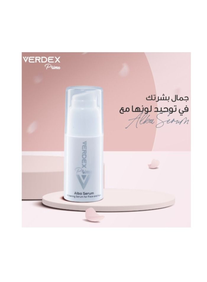 Verdex Alba Whitening Serum For Face & Neck 30ml - Image 5