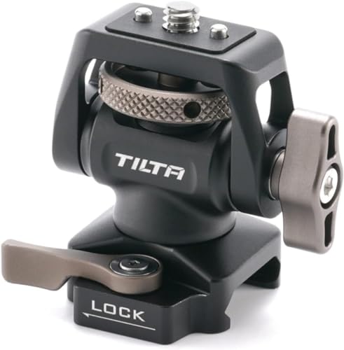 Tilta Camera Monitor Mounting Bracket NATO Clamp Mount for External Monitor Accessories Supports 44lb Load 360 Rotation 175 Tilt Aluminum Adjustable Locking Arm for Modular Camera Rigs - Image 1