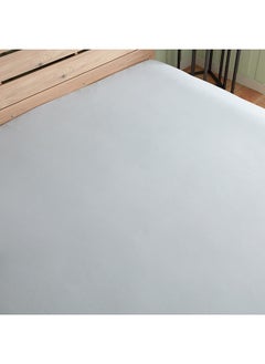 Home Box Essential Solid Cotton King Fitted Sheet 210 x 25 x 180 cm  - Image 3