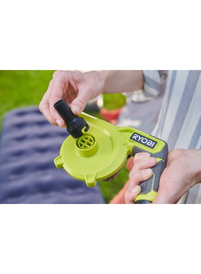 RYOBI Tools Ryobi 4V Usb Lithium Cordless High Volume Inflator, Bare Tool - Image 4