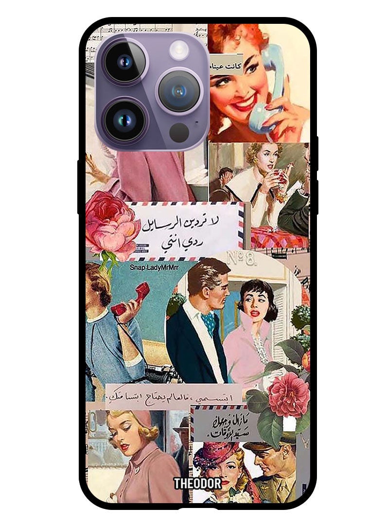Theodor Protective Case Cover For Apple iPhone 14 Pro Max 6.7" 2022 Vintage - Image 1