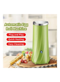 NIBEMINENT Automatic Eggs Roll Machine with Accessories Green 23.00*11.00*11.00cm  - Image 3