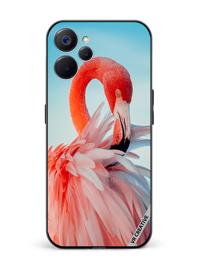VR CREATIVE Protective Case Cover For Realme 10 5G Flamingo Design Multicolour - Image 1