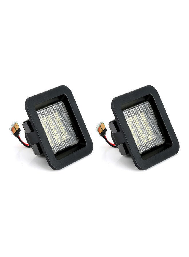 NIBEMINENT 2-Piece LED License Plate Light For Ford F150 (2015-2018)  - Image 1