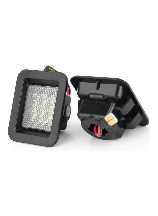 NIBEMINENT 2-Piece LED License Plate Light For Ford F150 (2015-2018)  - Image 4