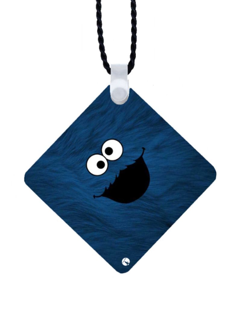RKN Cookie Monster Printed Car Mirror Pendant - Image 2