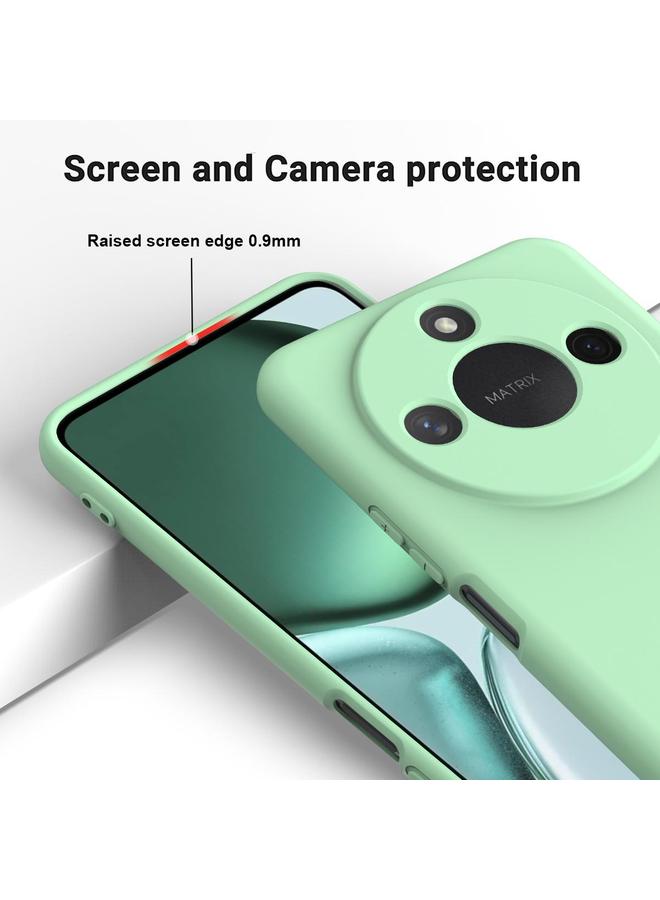 The Bros Case For Honor X9c Smart / X60 Pure Color Liquid Silicone Shockproof Phone Case - Image 4