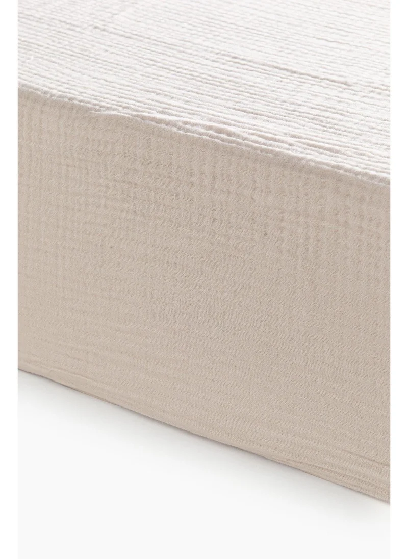 H&M Muslin cot fitted sheet
