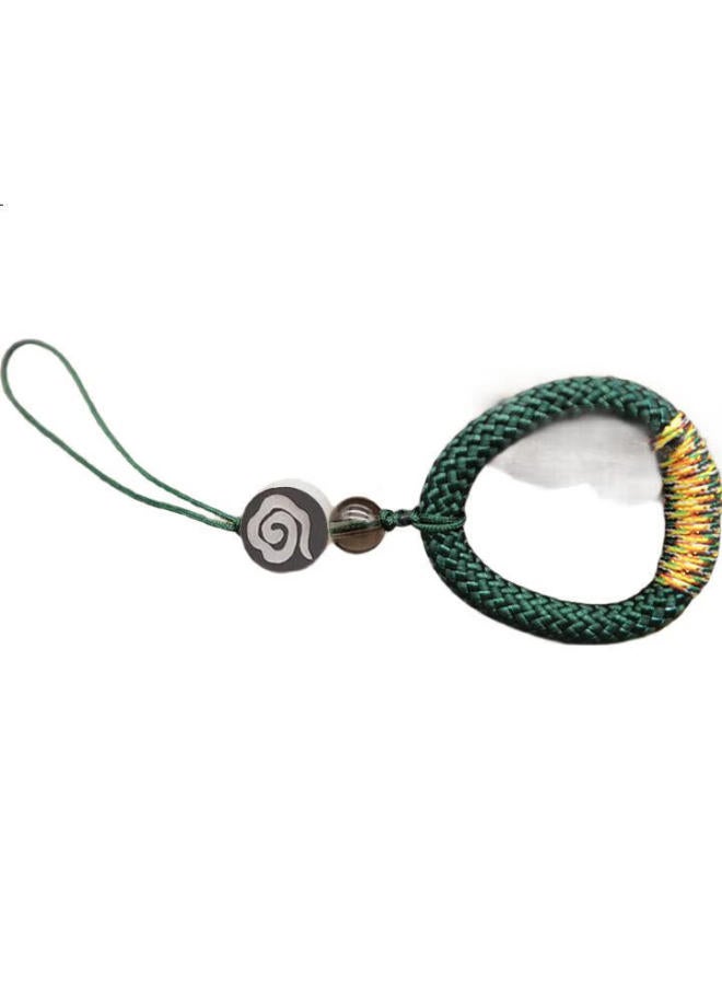 Sehan Shihan, Mobile Phone Accessories, Ring Strap, Creative Pendant, Simple Car Keychain, Vintage-Style Phone Lanyard, Short Usb Pendant, Women'S And Men'S Braided Ring, Key Anti-Loss Hanging Ornament - Image 3