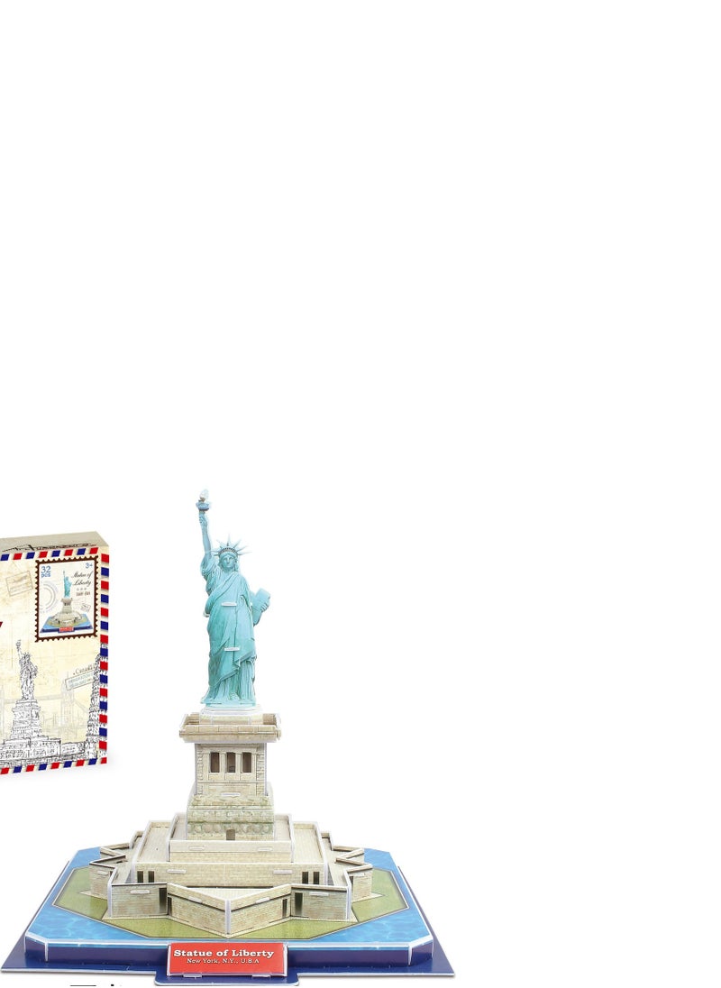 xozgdovg - 3d model World architecture stereo jigsaw Statue of Liberty - Image 1