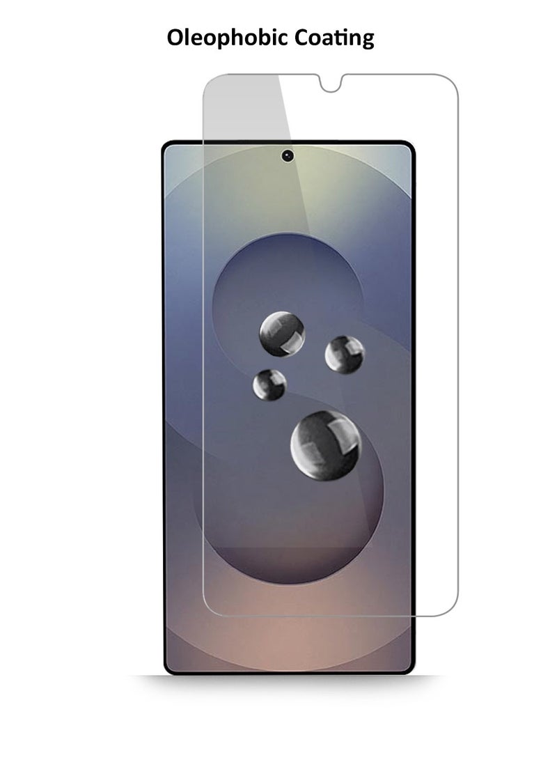 Techie HD Tempered Glass Screen Protector for Samsung Galaxy S25 Ultra 2025 - Anti Reflection Anti Bubbles 9H Hardness 0.33 mm Rounded Edges Easy Installation - Image 5