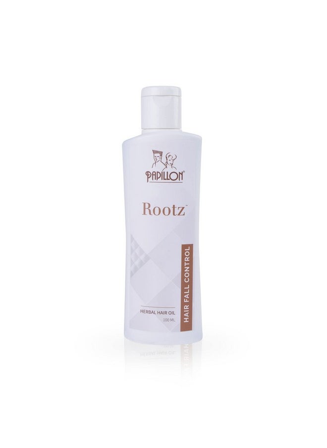 Papillon - Rootz Herbal Hair Oil - For Hair Fall Control - 100Ml - Image 1