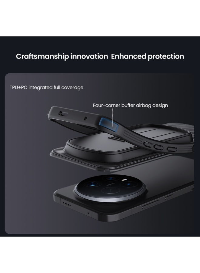 Nillkin for Honor Magic 8 Pro Case, Camera Lens Protection Slide Cover, TPU+PC Shockproof Bumper Back Cover, Anti-Fingerprint Mobile Phone Case, Slim Fit Protective Casing - Image 5