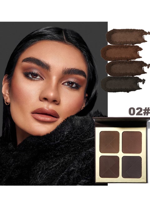 Maffick Highlight and Contour Bronzer palette Palette: Nose, Face & Eye Shadow Compact for Sculpting, Illuminating, and Beautifying the Skin Tone