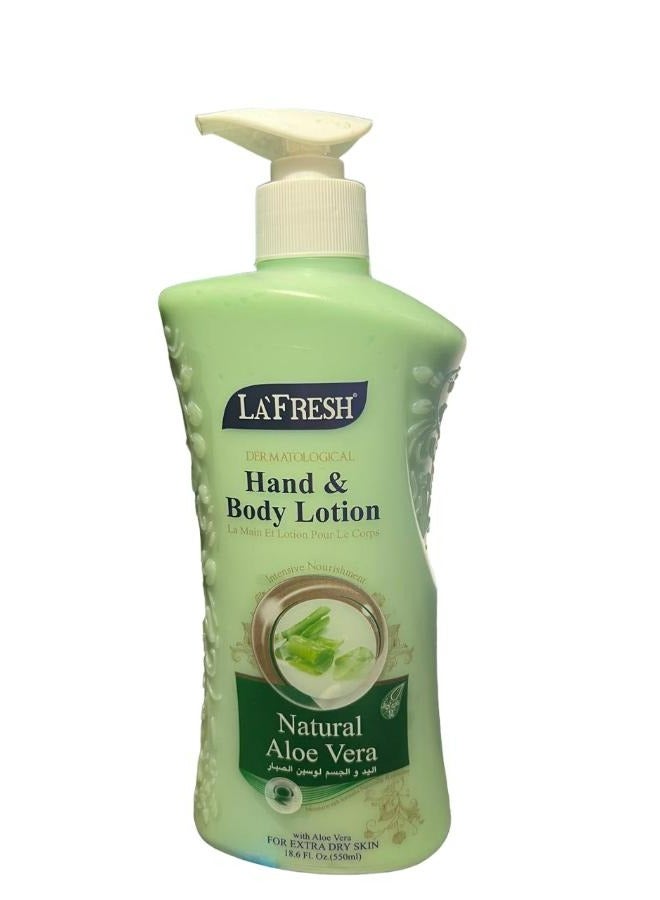 LA FRESH Hand And Body Lotion ALOE VERA 550 ML