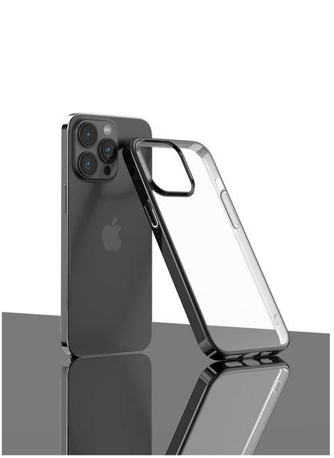 Devia iPhone 14 Pro Case Clear Drop and Scratch Resistant The protective case is specially designed to withstand drops from a height of up to 1.2 meters in black