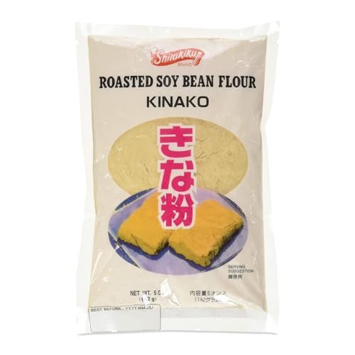 Shirakiku Kinako Japanese Roasted Soybean Flour - Additive-free Soybean Flour, Superfine Texture, Ideal for Baking & Cooking, 5 OZ (Pack of 1) - Image 1
