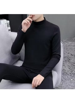 Generic Mens Thermal Turtleneck Base Layer Set Light gray  - Image 3
