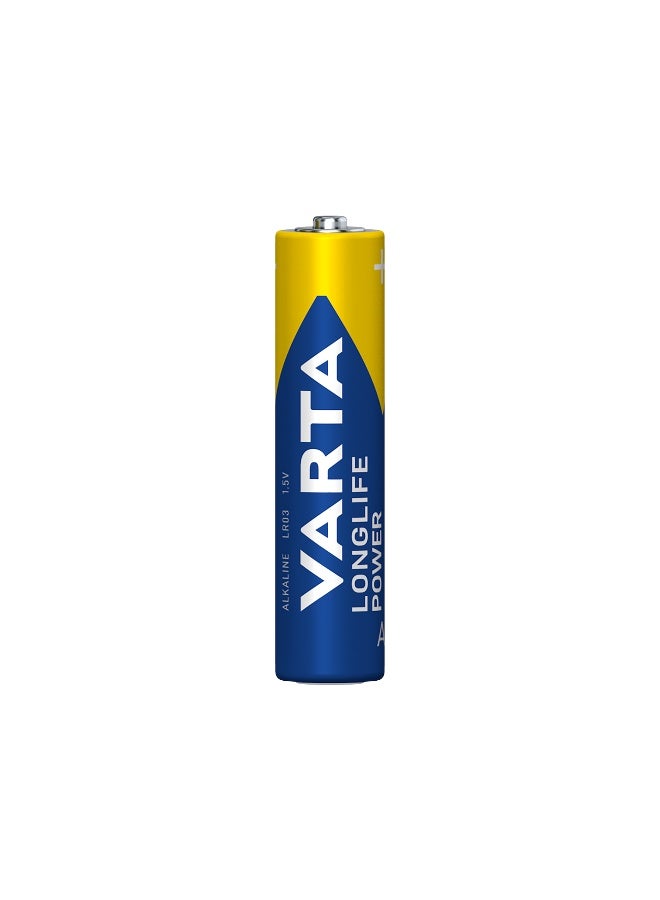 VARTA LONGLIFE POWER AAA BLI 4 | Alkaline Energy System | 10 years power in storage guaranteed | High Performance Battery Made in Germany - Image 2