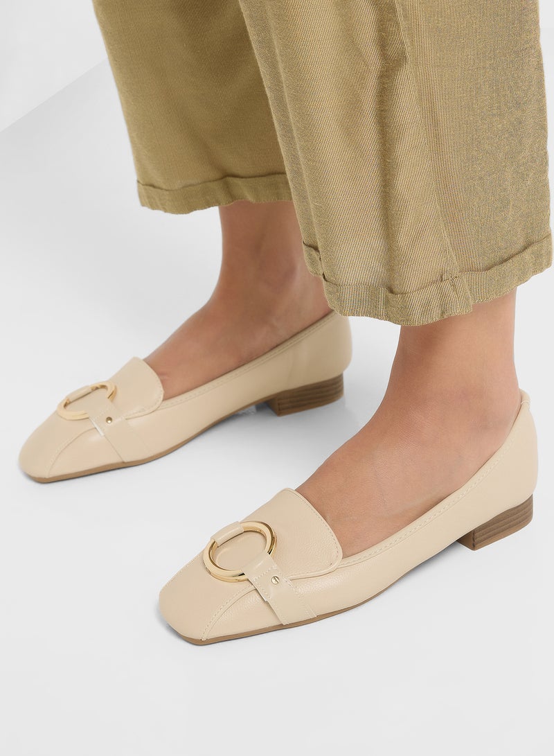 ELLA Square Toe Flat Shoe - Image 5