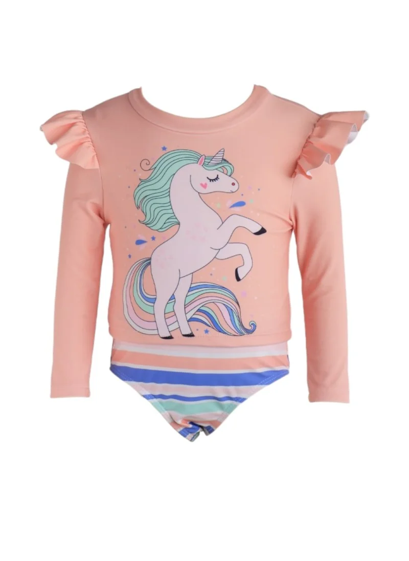 D'Daniela D' Daniela - Unicorn Splash Pink Swimwear - Pink