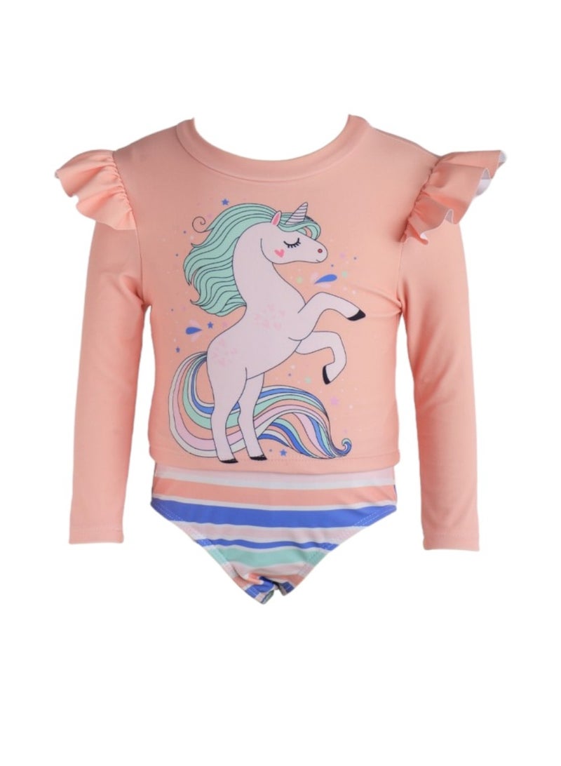 D'Daniela D' Daniela - Unicorn Splash Pink Swimwear - Pink - Image 1