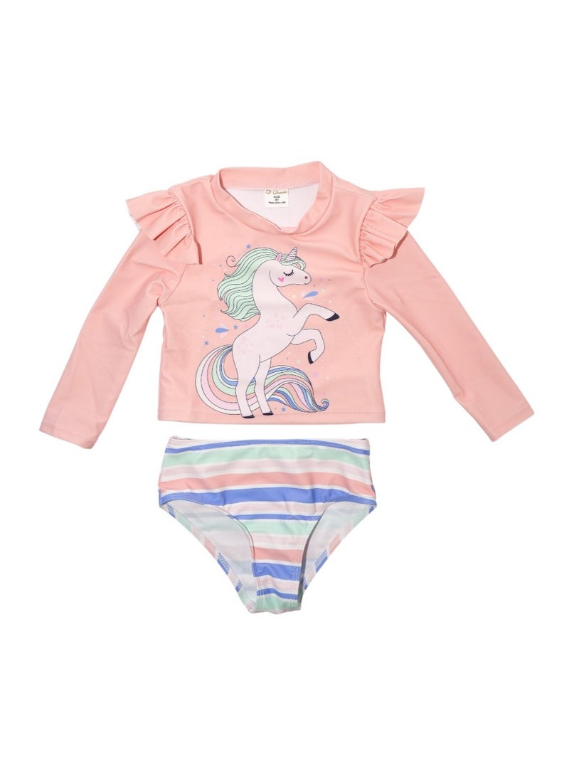 D'Daniela D' Daniela - Unicorn Splash Pink Swimwear - Pink - Image 4