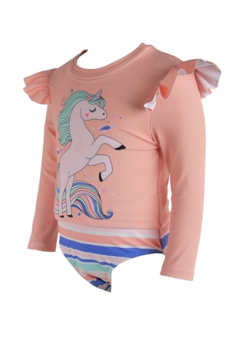 D'Daniela D' Daniela - Unicorn Splash Pink Swimwear - Pink - Image 3