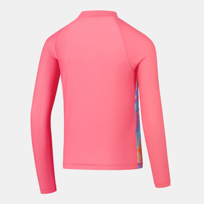 speedo Kids' Printed Long Sleeve Swimming Rashguard - Image 2