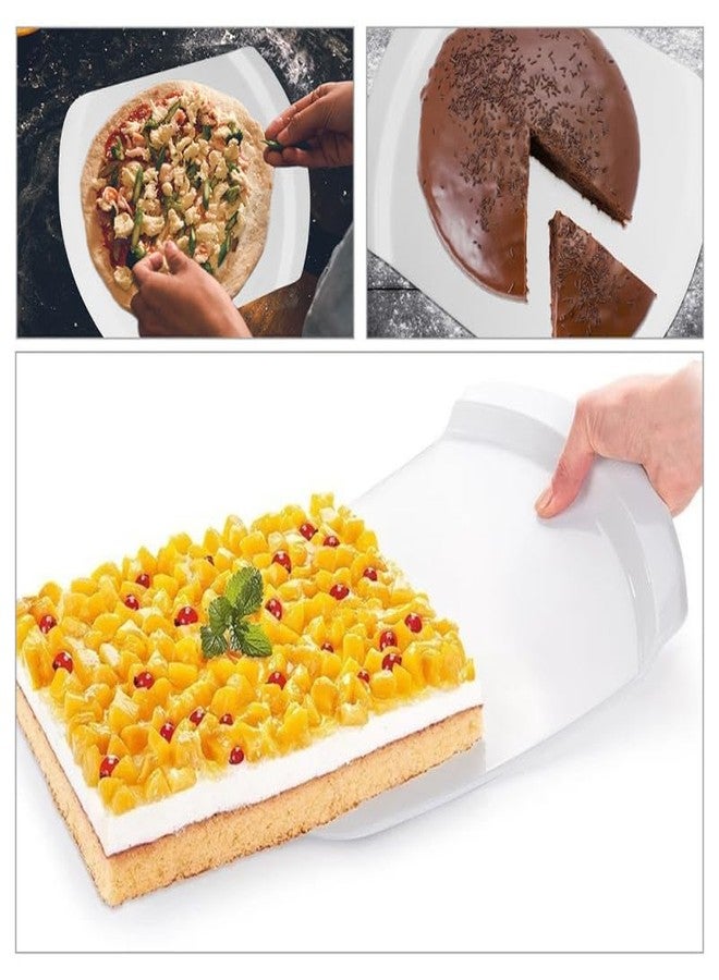 Hemobllo Cake Lifter Spatula – Easy Transfer Lightweight Non-Scalding – for Home Pizzerias Coffee Shops Bakeries for Cakes Pizzas Pies Cookies - Image 4